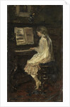 Girl at the Piano by Jacob Maris