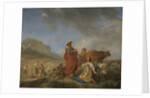 Ruth and Boaz by Nicolaes Pietersz. Berchem