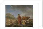 Ruth and Boaz by Nicolaes Pietersz. Berchem