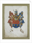 Coat of arms of Susanna van Collen, wife of Jacob Feitama by Anonymous
