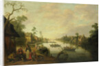View of a River by Joost Cornelisz. Droochsloot