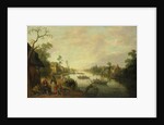 View of a River by Joost Cornelisz. Droochsloot