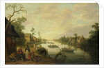View of a River by Joost Cornelisz. Droochsloot
