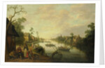 View of a River by Joost Cornelisz. Droochsloot