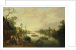 View of a River by Joost Cornelisz. Droochsloot