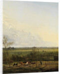 Distant View of the Meadows at ’s-Graveland, The Netherlands by Pieter Gerardus van Os