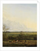 Distant View of the Meadows at ’s-Graveland, The Netherlands by Pieter Gerardus van Os