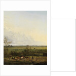 Distant View of the Meadows at ’s-Graveland, The Netherlands by Pieter Gerardus van Os