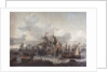 The battle on the Zuiderzee, 1573, The Netherlands, Jan Theunisz. Blanckerhoff by Johannes Kinnema