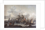 The battle on the Zuiderzee, 1573, The Netherlands, Jan Theunisz. Blanckerhoff by Johannes Kinnema