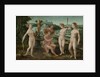 Judgment of Paris by Circle of Master of the Female Half Figures