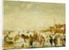 Amusement on the Ice by Barend Avercamp