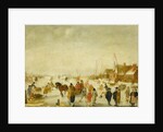 Amusement on the Ice by Barend Avercamp