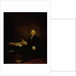 Portrait of Jan Wagenaar, City Historian of Amsterdam by Tibout Regters