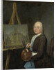 Portrait of Jan ten Compe, Painter and Art Dealer in Amsterdam by Tibout Regters