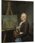 Portrait of Jan ten Compe, Painter and Art Dealer in Amsterdam by Tibout Regters