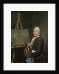 Portrait of Jan ten Compe, Painter and Art Dealer in Amsterdam by Tibout Regters