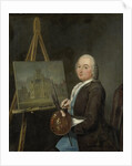 Portrait of Jan ten Compe, Painter and Art Dealer in Amsterdam by Tibout Regters