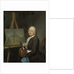 Portrait of Jan ten Compe, Painter and Art Dealer in Amsterdam by Tibout Regters