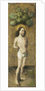 Saint Sebastian by Circle of Meester E.S.