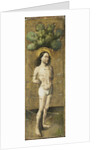 Saint Sebastian by Circle of Meester E.S.