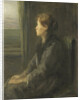 Woman near the window by Jozef Israëls