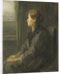 Woman near the window by Jozef Israëls