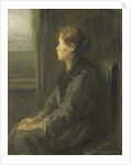 Woman near the window by Jozef Israëls