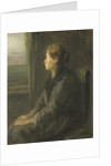 Woman near the window by Jozef Israëls