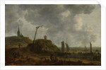 Beach at Katwijk, The Netherlands by Adriaen van der Kabel