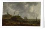 Beach at Katwijk, The Netherlands by Adriaen van der Kabel