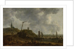 Beach at Katwijk, The Netherlands by Adriaen van der Kabel