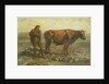 Ploughing farmer by Willem van Konijnenburg