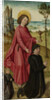A Donor and his two Sons with Saint John the Evangelist, inner left wing of a triptych by Workshop of The Bruges Master of the Legend of Saint Ursula