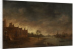 River view by moonlight by Anonymous