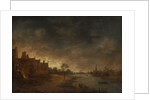 River view by moonlight by Anonymous