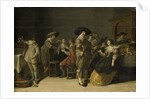 Distinguished company in a room by Anonymous
