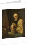 An old scholar by Gottfried Kneller