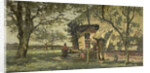 Farm house by Willem van Schaik