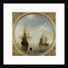 Ships at Anchor by Willem van de Velde II