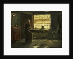 Farmers interior by Johan Hendrik Weissenbruch