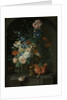 Still Life with Flowers by Coenraet Roepel