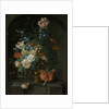 Still Life with Flowers by Coenraet Roepel