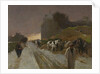 Montmartre, Paris, in winter France by Willem de Zwart