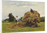 Hay wagon by Willem de Zwart