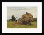 Hay wagon by Willem de Zwart