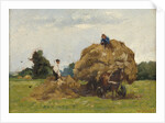 Hay wagon by Willem de Zwart
