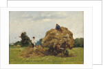 Hay wagon by Willem de Zwart
