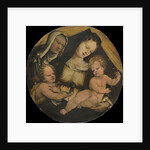 Virgin and Child, John the Baptist and Saint Clare by Anonymous