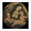 Virgin and Child, John the Baptist and Saint Clare by Anonymous